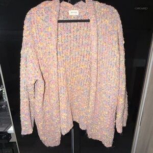 ADORA Pastel Speckled Cardigan